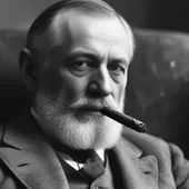 Read about Sigmund Freud
